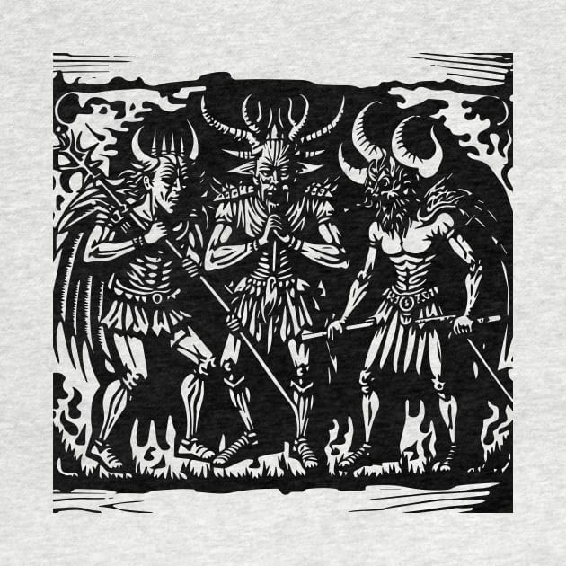 Medieval Daemon #3 by n23tees